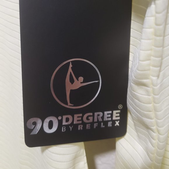 90 Degree by Reflex "PROVE THEM WRONG" Premium Long Sleeve Yoga Tee- Small - Picture 4 of 4